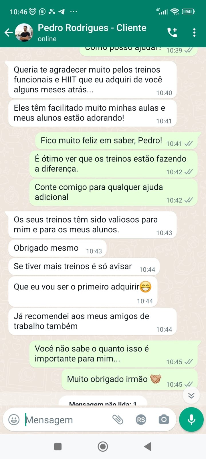 Depoimento Pedro