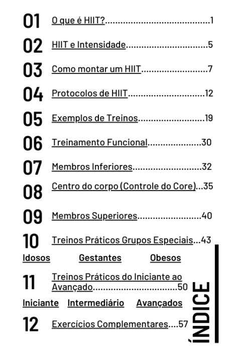 Treino Funcional e HIIT